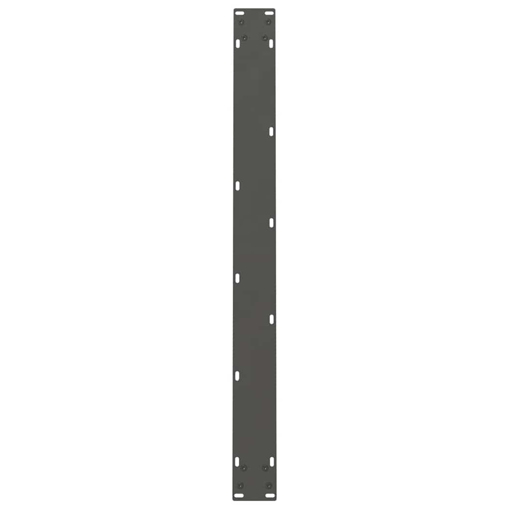 2 db antracit acél dohányzóasztal lábak 90x(72-73) cm