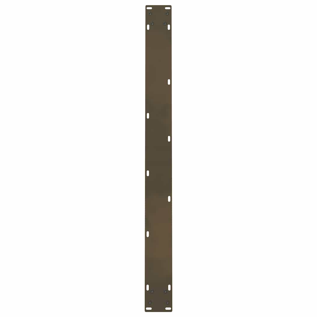 2 db acél dohányzóasztal lábak natúr acél 90x(72-73) cm acél