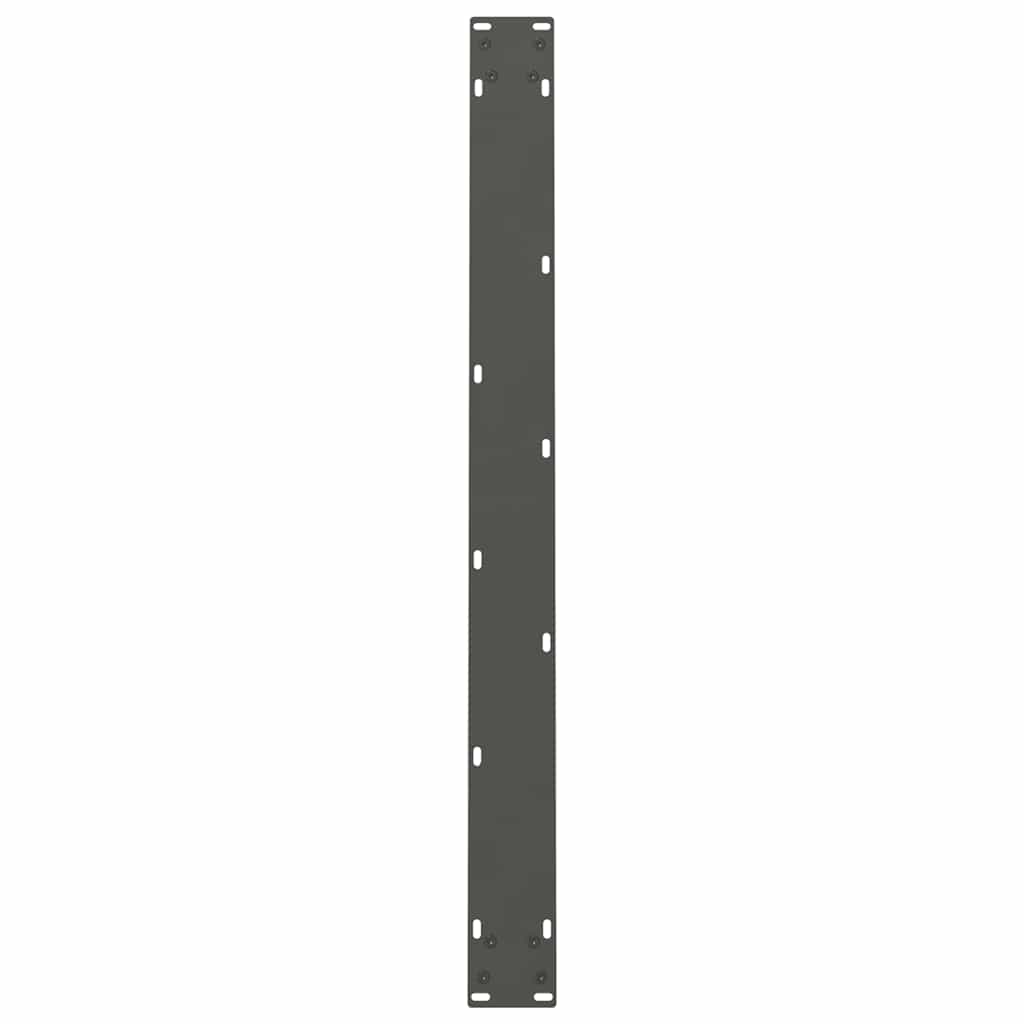 2 db antracit acél dohányzóasztal lábak 100x(72-73) cm