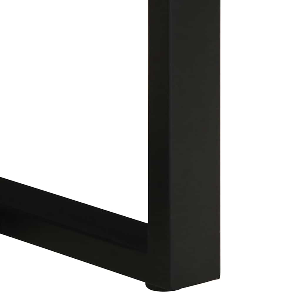 Tömör újrahasznosított fa többszínű pad 60x35x45 cm