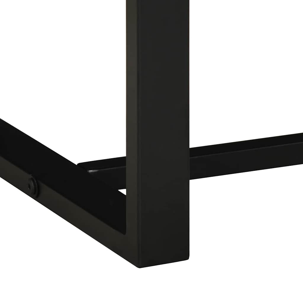 Tömör újrahasznosított fa többszínű pad 80x35x45 cm