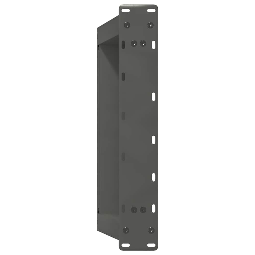 2 db antracit acél dohányzóasztal lábak u-alakú 50x(30-31) cm