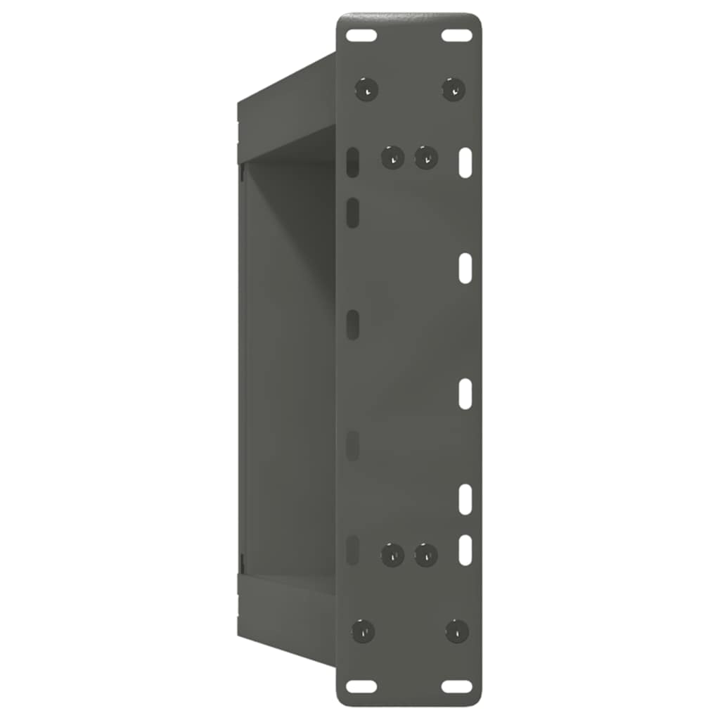 2 db antracit acél dohányzóasztal lábak u-alakú 38x(42-43) cm
