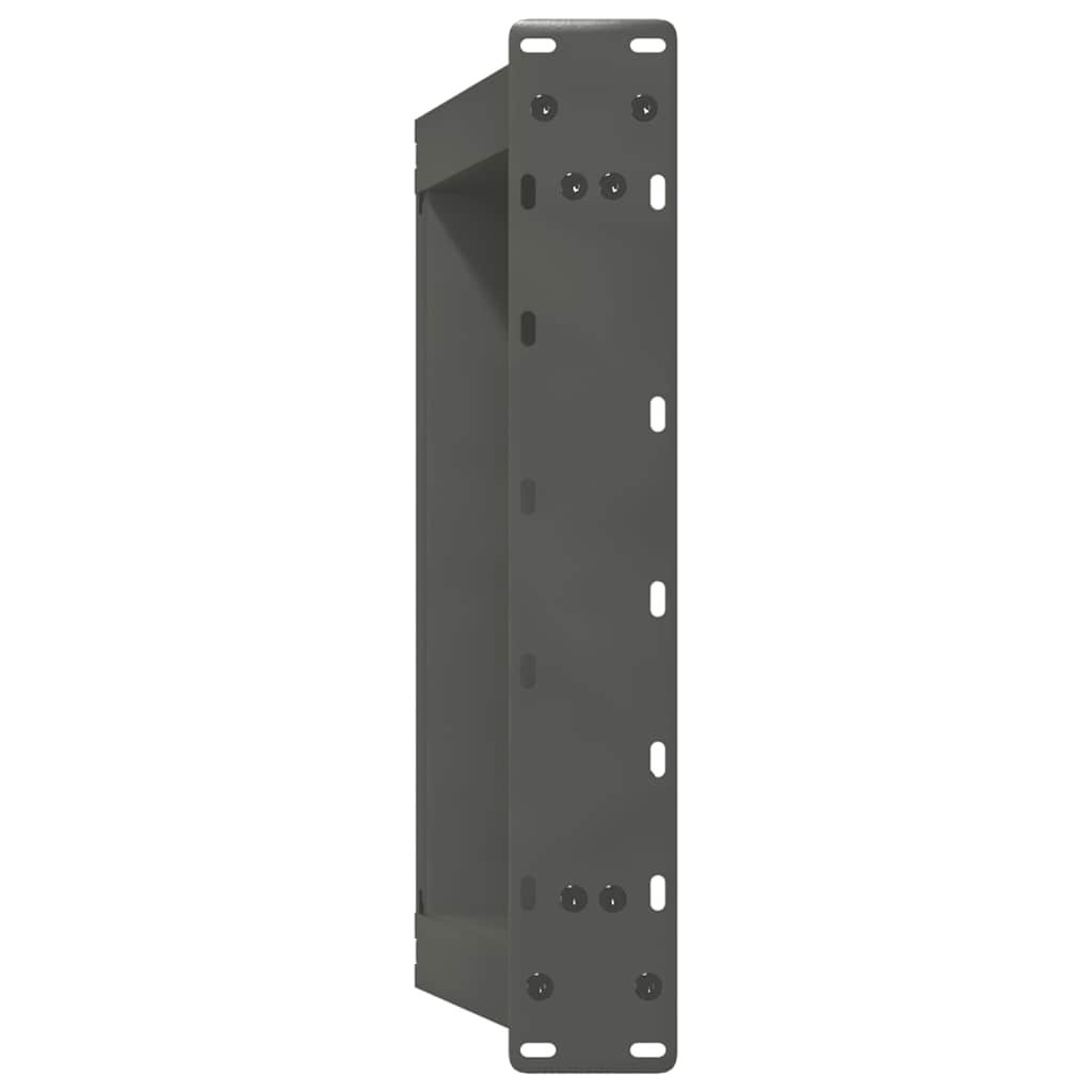 2 db antracit acél dohányzóasztal lábak u-alakú 70x(42-43) cm