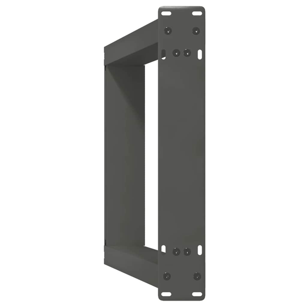 Konzolasztal lábak u-alakú 2 db antracit 28x(72-73) cm acél