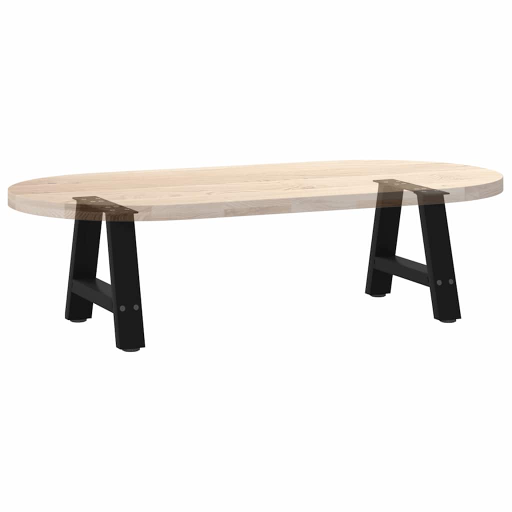 2 db acél fekete dohányzóasztal lábak a-alakú 40x(30-31) cm