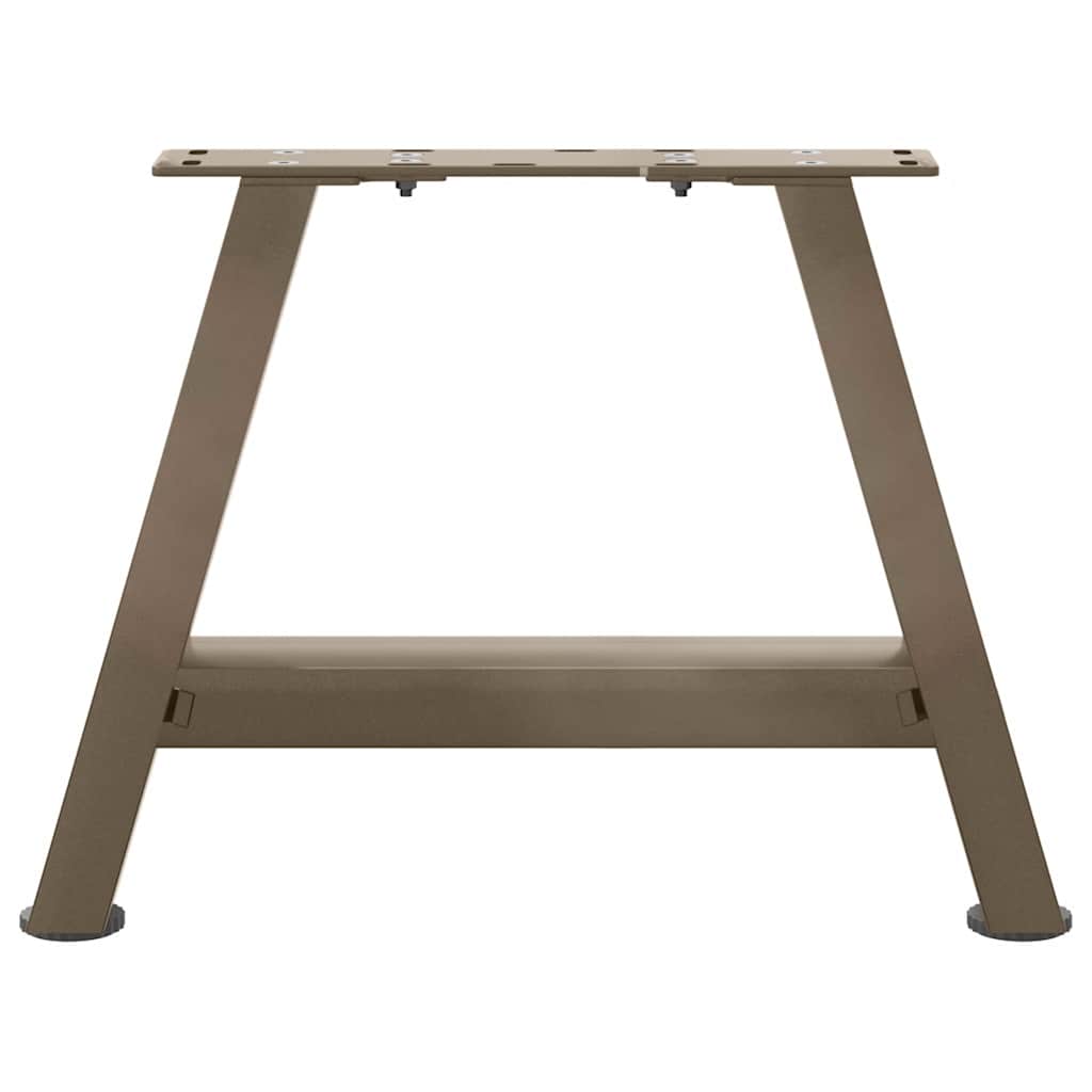 2 db acél dohányzóasztal lábak a-alakú 40x(30-31) cm