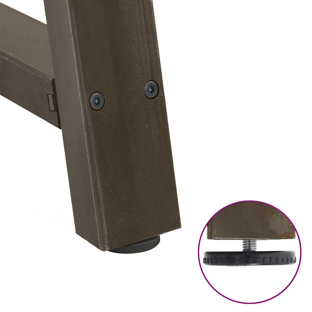 2 db acél dohányzóasztal lábak a-alakú 40x(30-31) cm