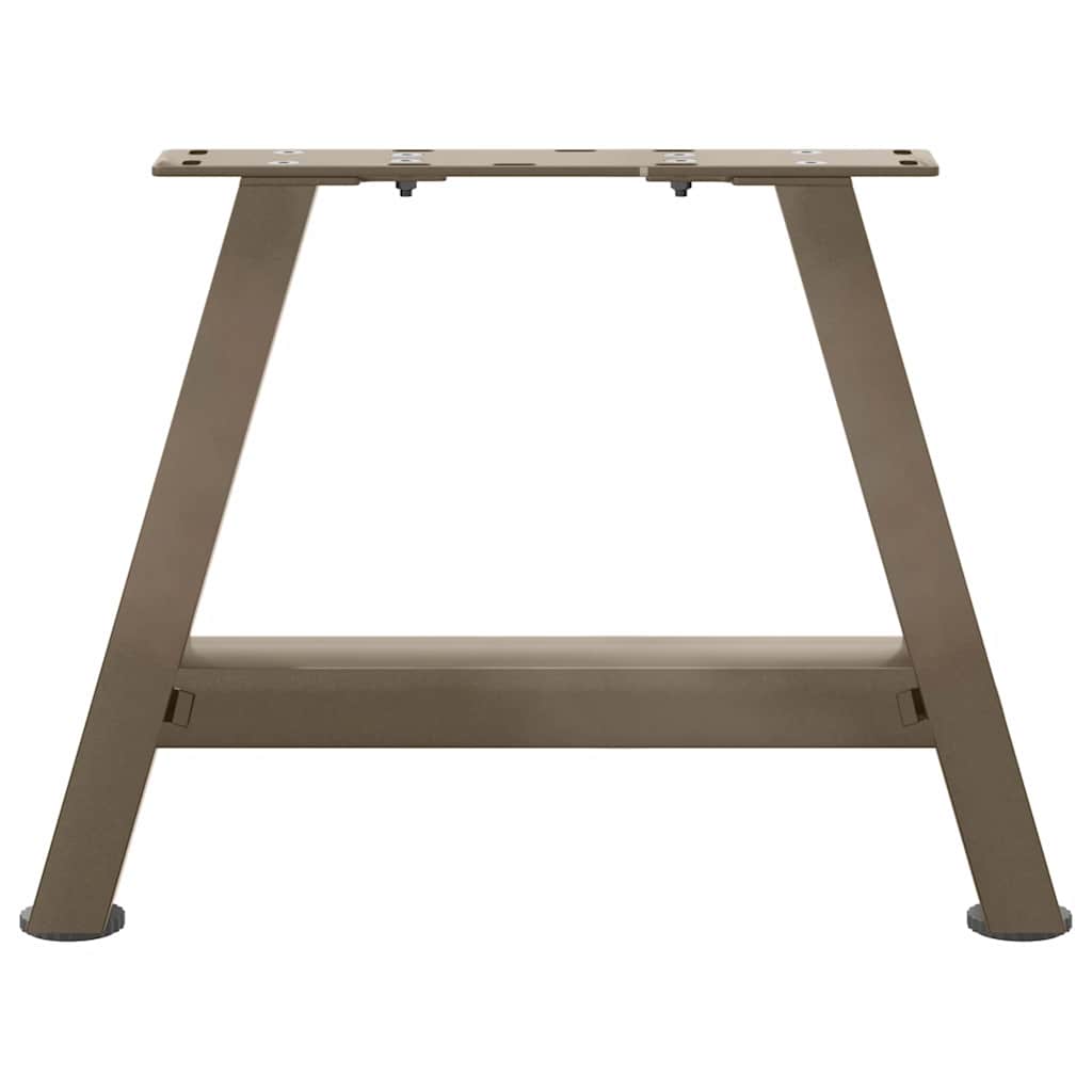 2 db acél dohányzóasztal lábak a-alakú 50x(30-31) cm