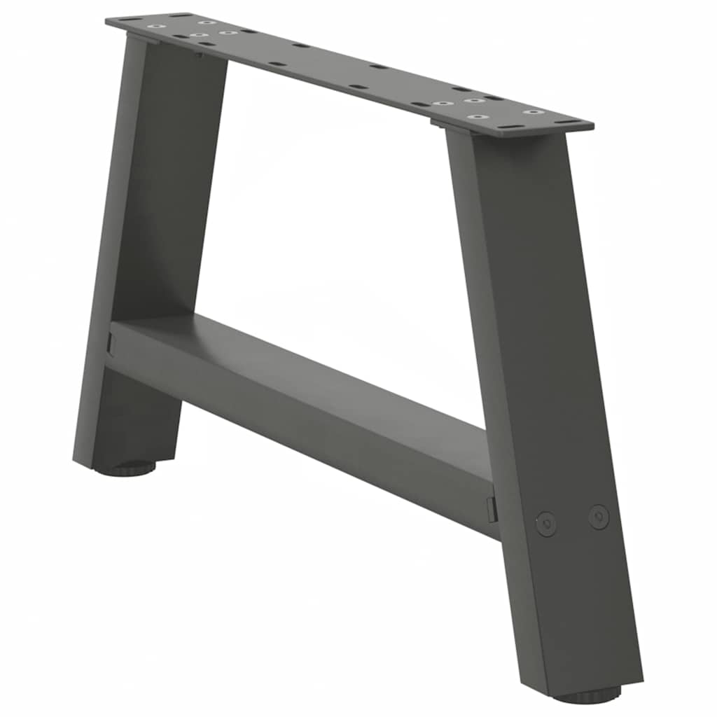 2 db antracit acél dohányzóasztal lábak a-alakú 60x(30-31) cm 2 db antracit acél dohányzóasztal lábak a-alakú 60x(30-31) cm