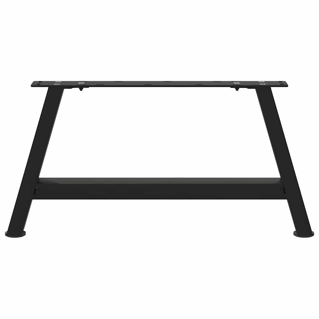 2 db acél fekete dohányzóasztal lábak a-alakú 70x(30-31) cm 2 db acél fekete dohányzóasztal lábak a-alakú 70x(30-31) cm