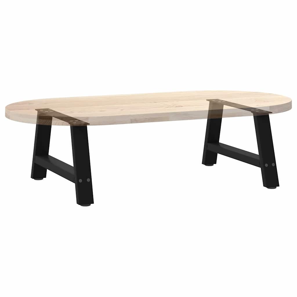 2 db acél fekete dohányzóasztal lábak a-alakú 70x(30-31) cm 2 db acél fekete dohányzóasztal lábak a-alakú 70x(30-31) cm