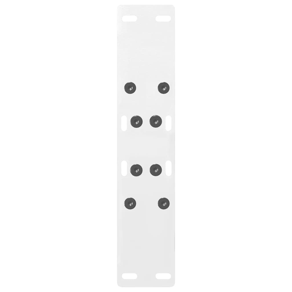 2 db fehér acél dohányzóasztal lábak a-alakú 38x(42-43) cm