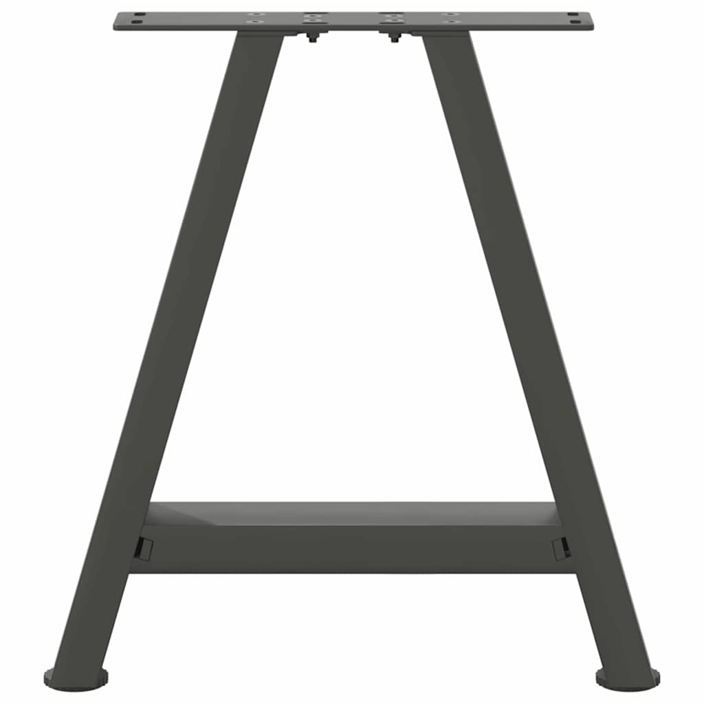 2 db antracit acél dohányzóasztal lábak a-alakú 38x(42-43) cm 2 db antracit acél dohányzóasztal lábak a-alakú 38x(42-43) cm