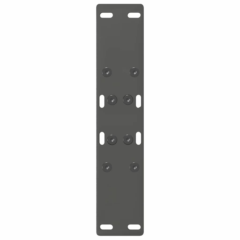 2 db antracit acél dohányzóasztal lábak a-alakú 50x(42-43) cm