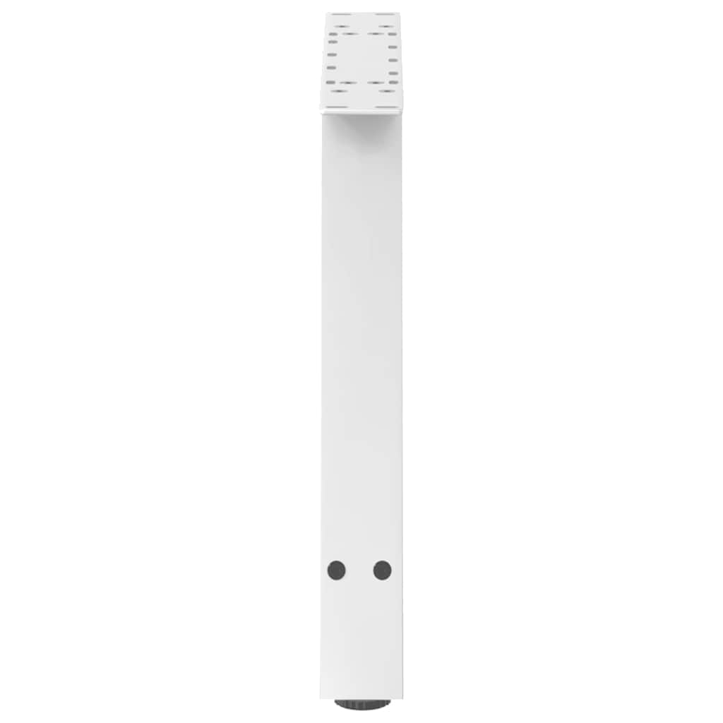2 db fehér acél dohányzóasztal lábak a-alakú 60x(42-43) cm