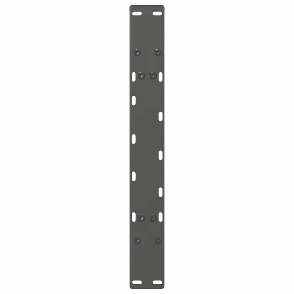 2 db antracit acél dohányzóasztal lábak a-alakú 70x(42-43) cm
