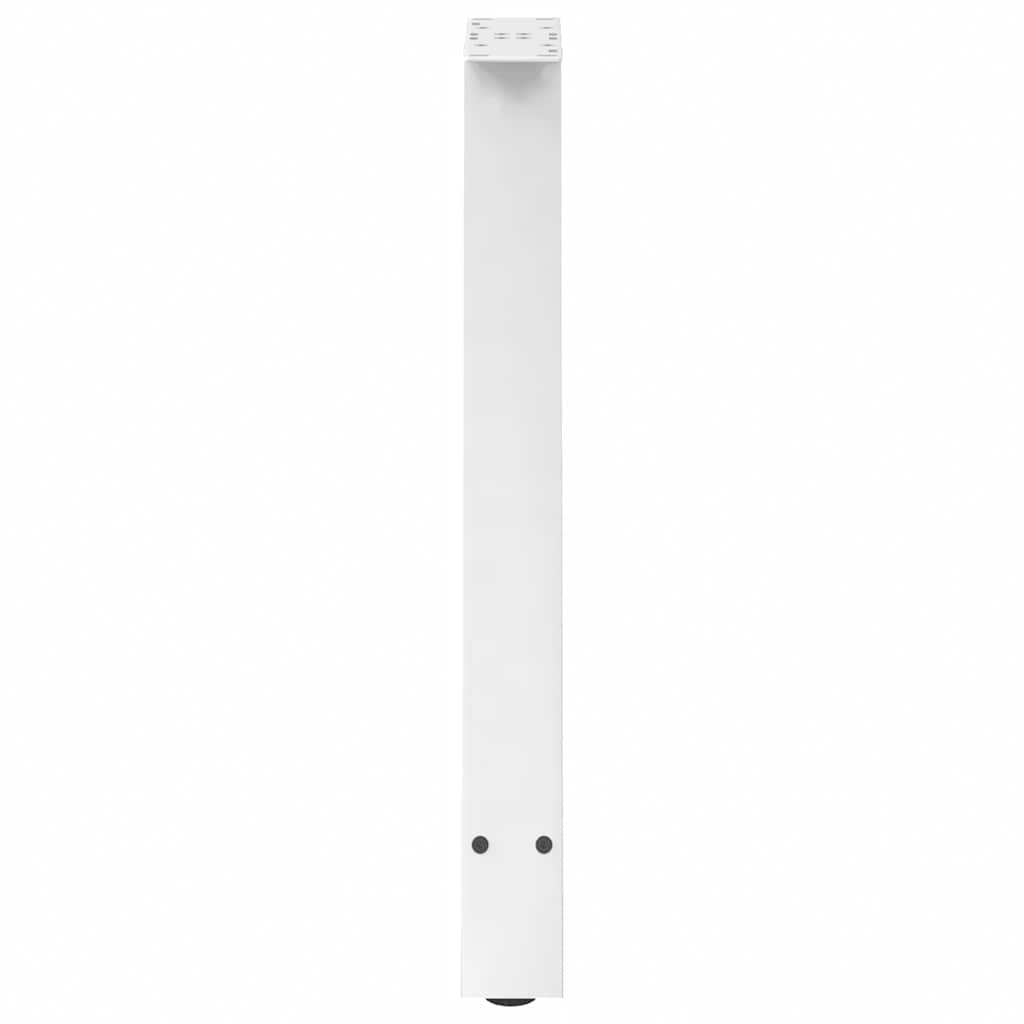 2 db fehér acél dohányzóasztal lábak a-alakú 60x(72-73) cm