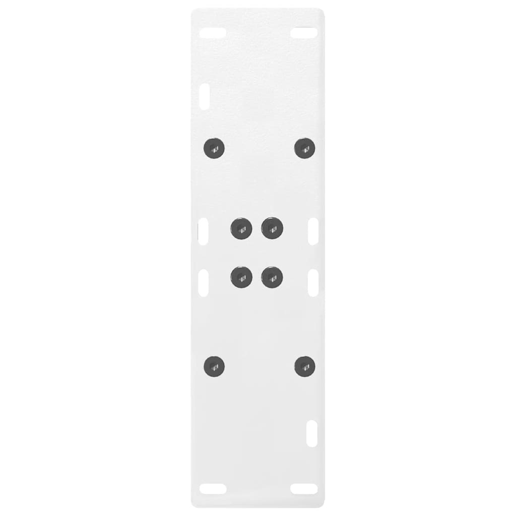 2 db fehér acél dohányzóasztal lábak a-alakú 60x(72-73) cm