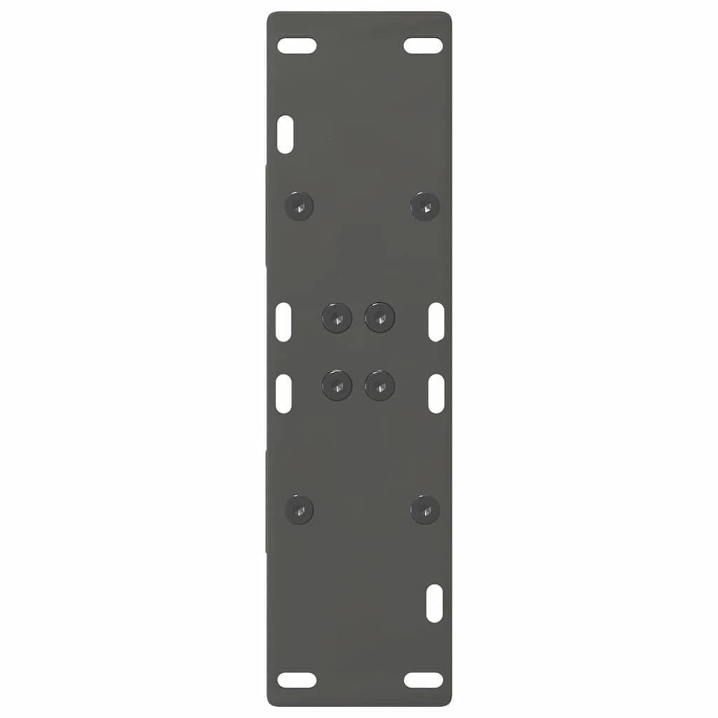 2 db antracit acél dohányzóasztal lábak a-alakú 60x(72-73) cm