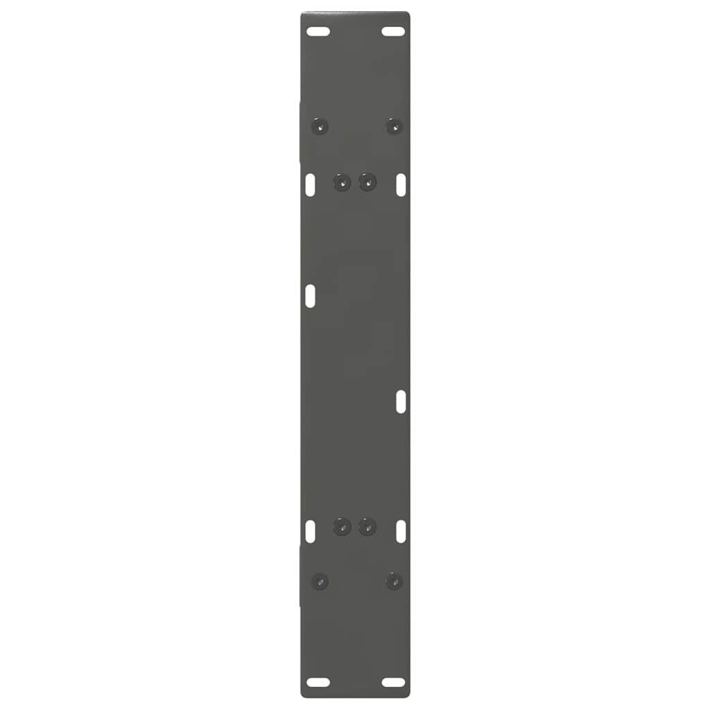 2 db antracit acél dohányzóasztal lábak a-alakú 80x(72-73) cm