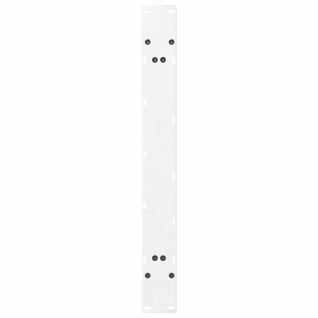 2 db fehér acél dohányzóasztal lábak a-alakú 100x(72-73) cm
