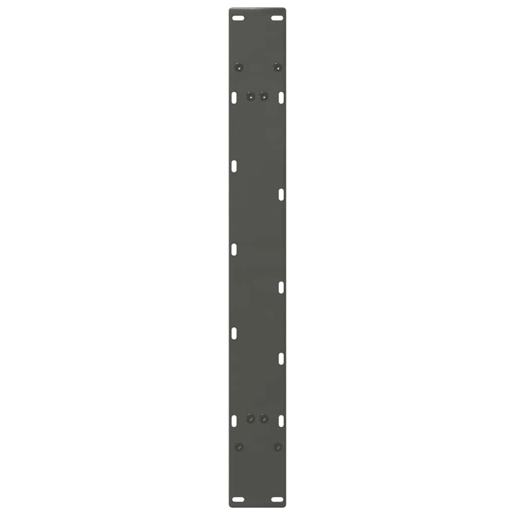 2 db antracit acél dohányzóasztal lábak a-alakú 100x(72-73) cm