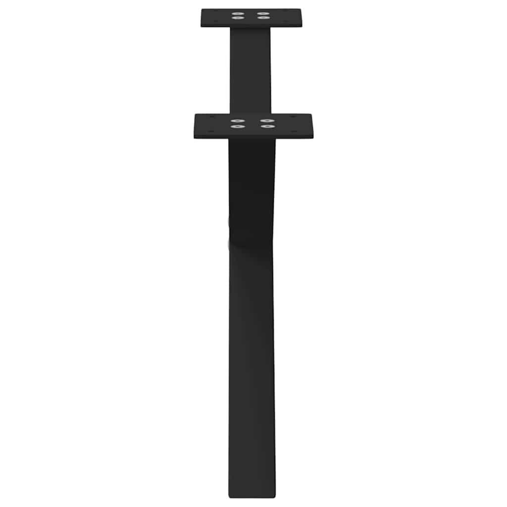 2 db acél fekete dohányzóasztal lábak x-alakú 70x(30-31) cm 2 db acél fekete dohányzóasztal lábak x-alakú 70x(30-31) cm