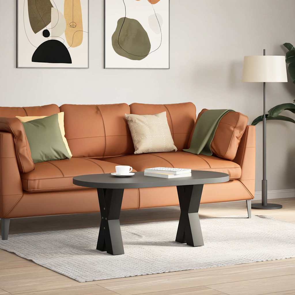 2 db acél fekete dohányzóasztal lábak x-alakú 28x(42-43) cm