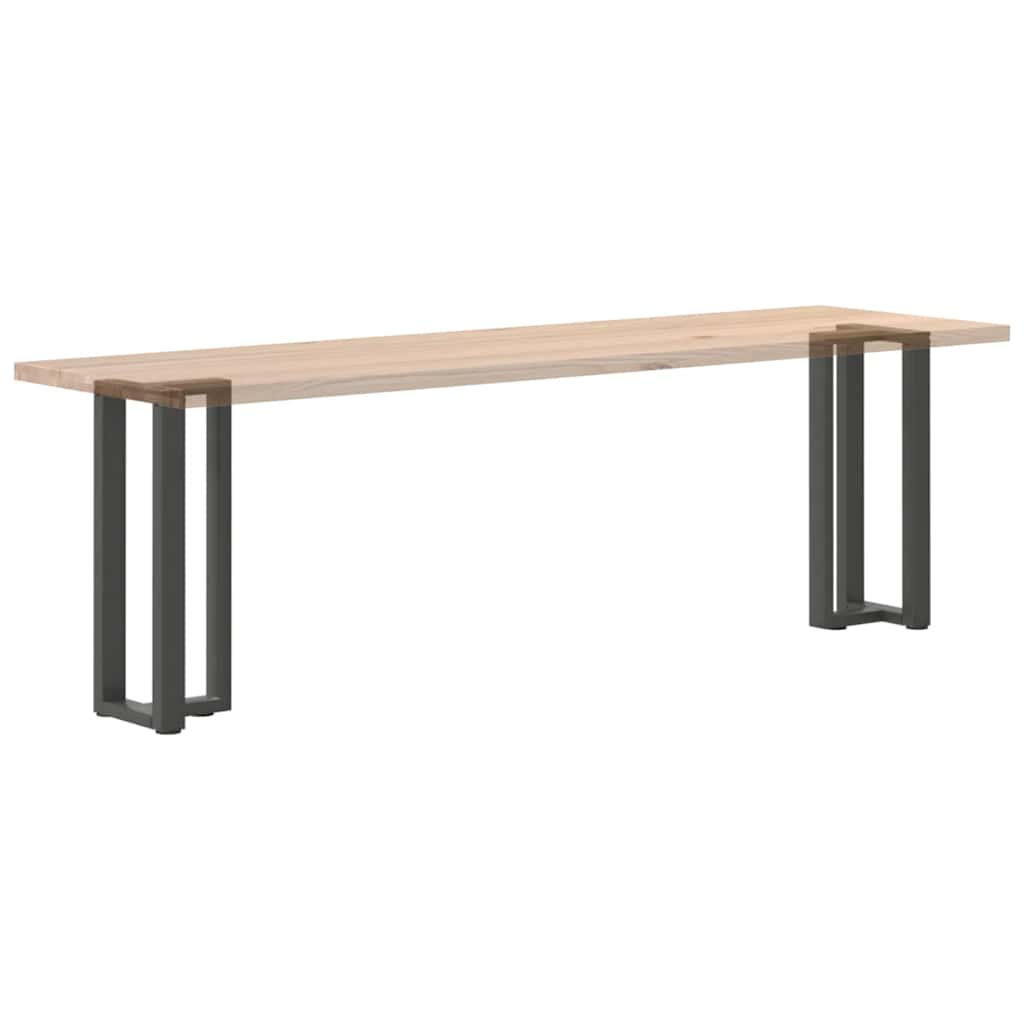 2 db antracit acél konzolasztal lábak t-alakú 20x28x(72-73) cm
