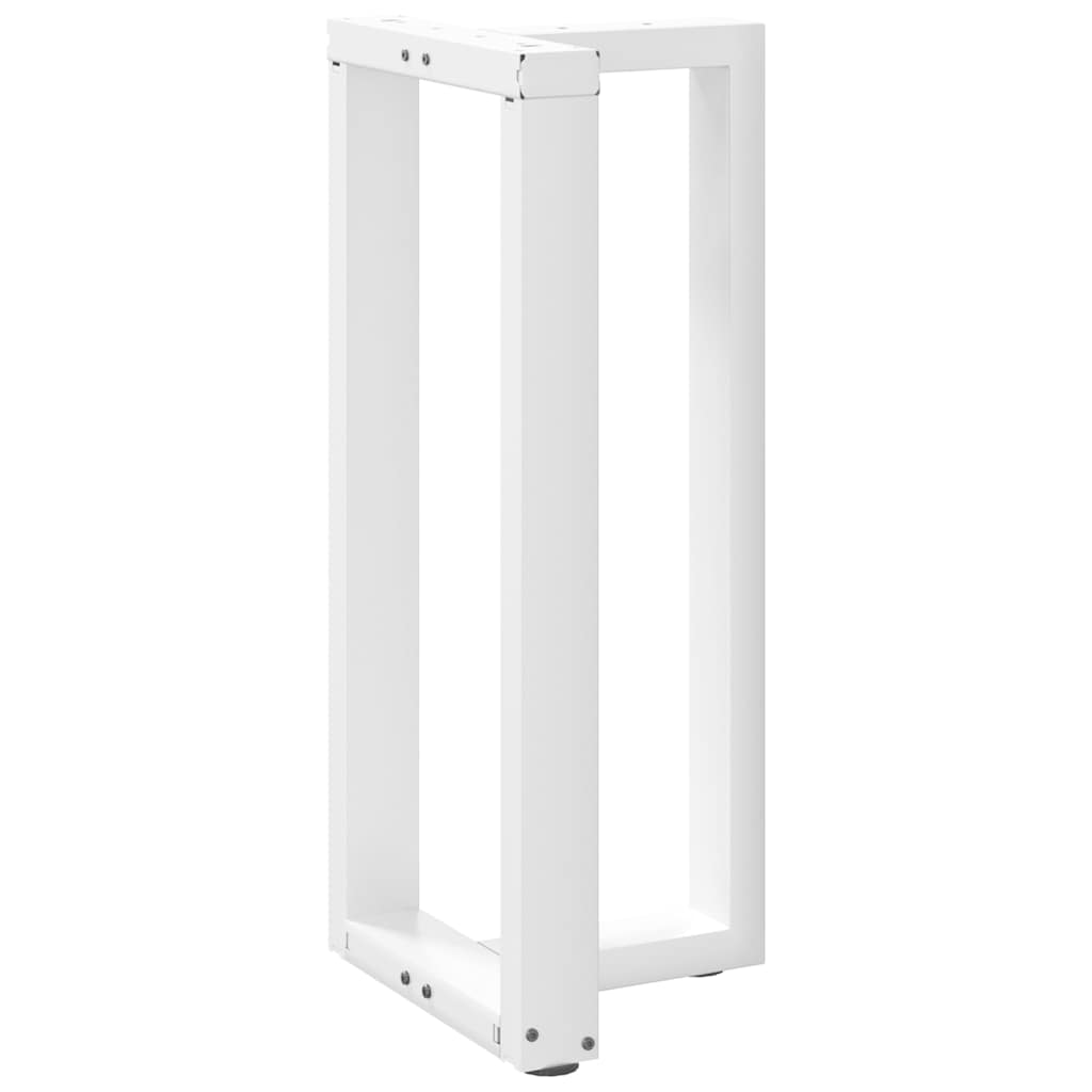 2 db fehér acél bárasztal lábak t-alakú 40x35x(91-92) cm