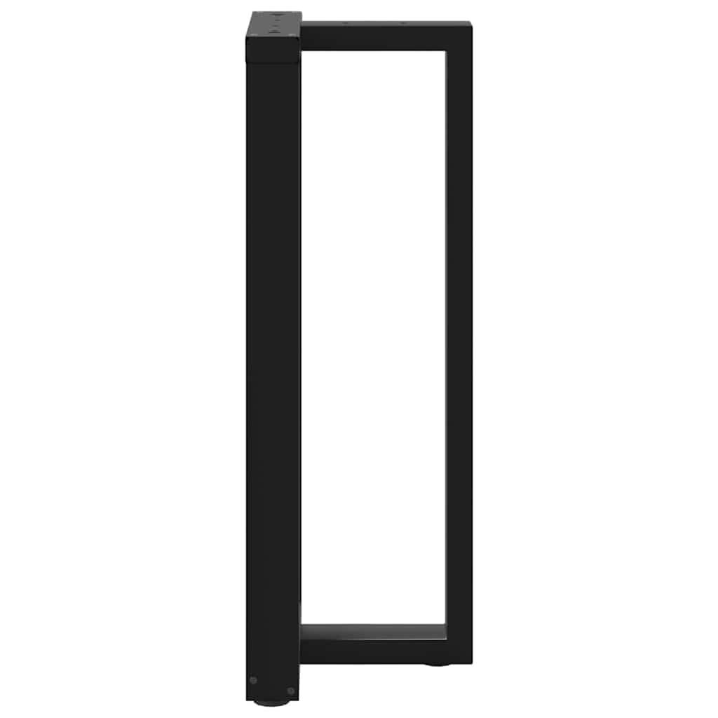 2 db fehér acél bárasztal lábak t-alakú 40x35x(91-92) cm