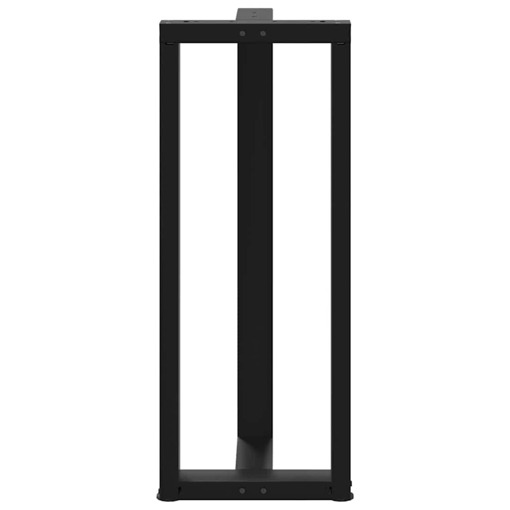 2 db fehér acél bárasztal lábak t-alakú 40x35x(91-92) cm