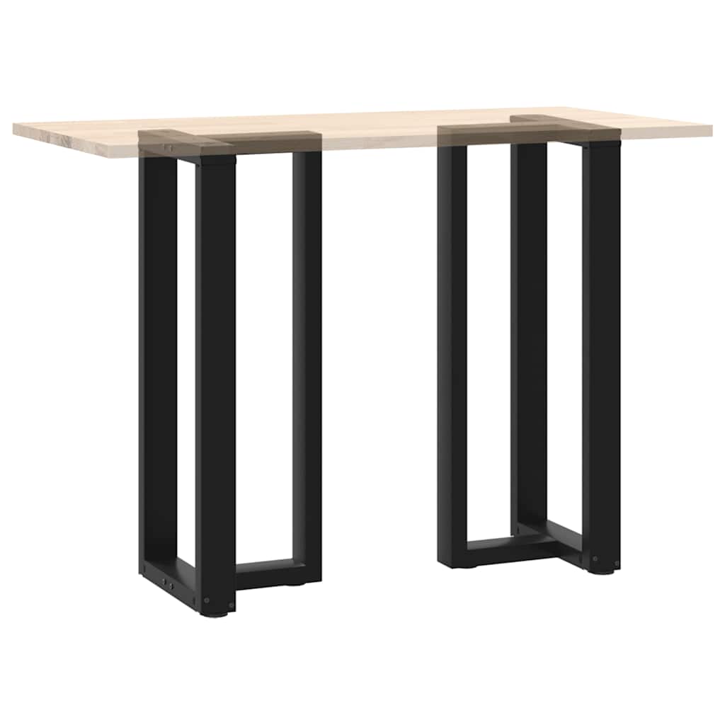 2 db fehér acél bárasztal lábak t-alakú 40x35x(91-92) cm