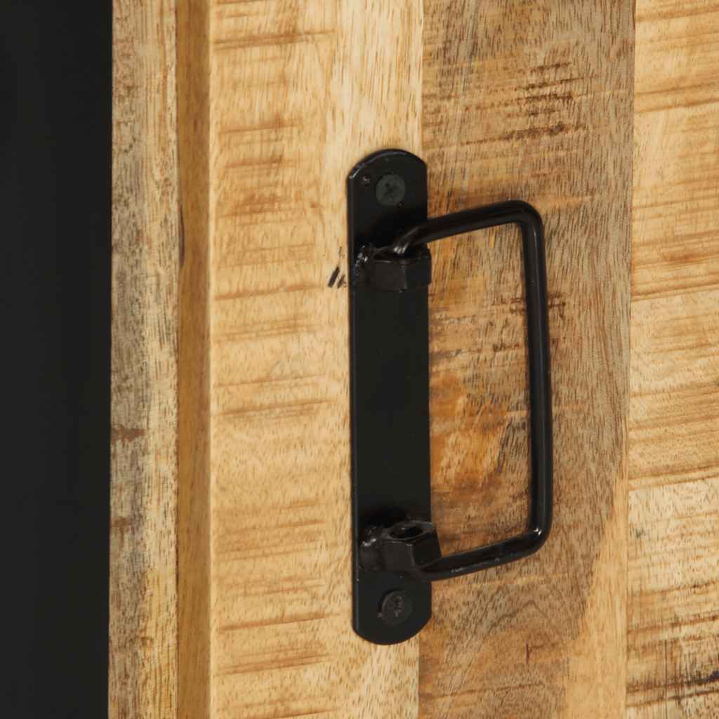 Fürdőszoba szekrény 40x30x90 cm tömörfa nyers mangó