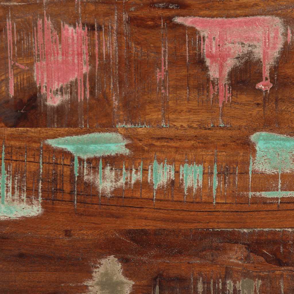 Fürdőszoba szekrény 40x30x90 cm tömörfa, újrahasznosított fa