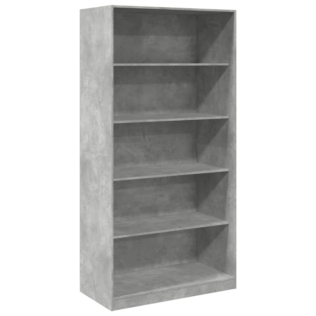 Betonszürke forgácslap ruhásszekrény 100 x 50 x 200 cm Betonszürke forgácslap ruhásszekrény 100 x 50 x 200 cm