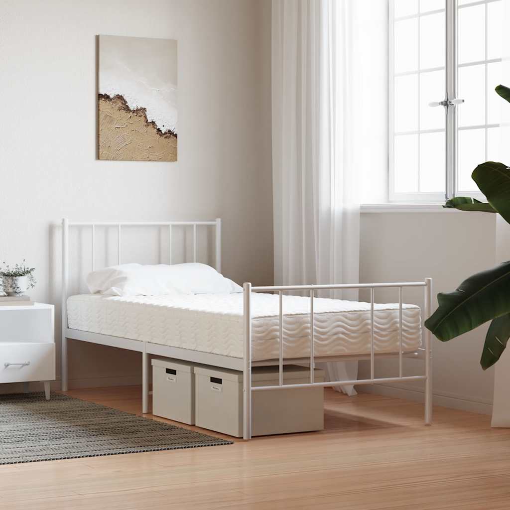 Fehér h2/h3 keménységű habmatrac gyerekeknek 80 x 160 cm