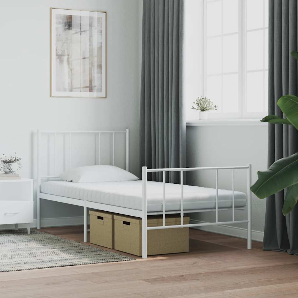 Fehér 7 zónás 20 ild keménységű habmatrac gyerekeknek 80x160 cm