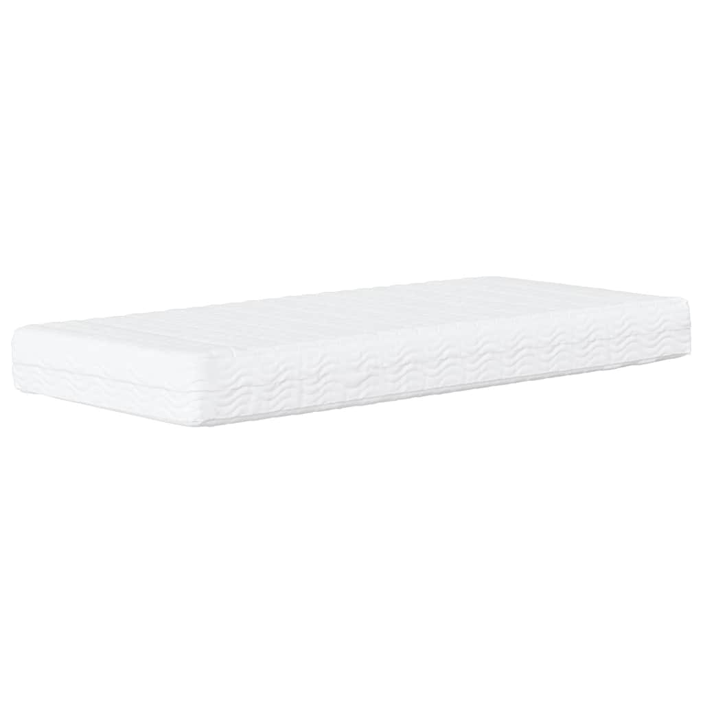 Fehér h2/h3 keménységű habmatrac 90 x 220 cm