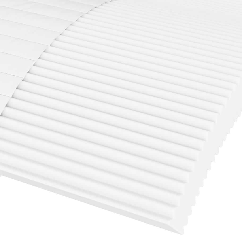 Fehér h2/h3 keménységű habmatrac 90 x 220 cm