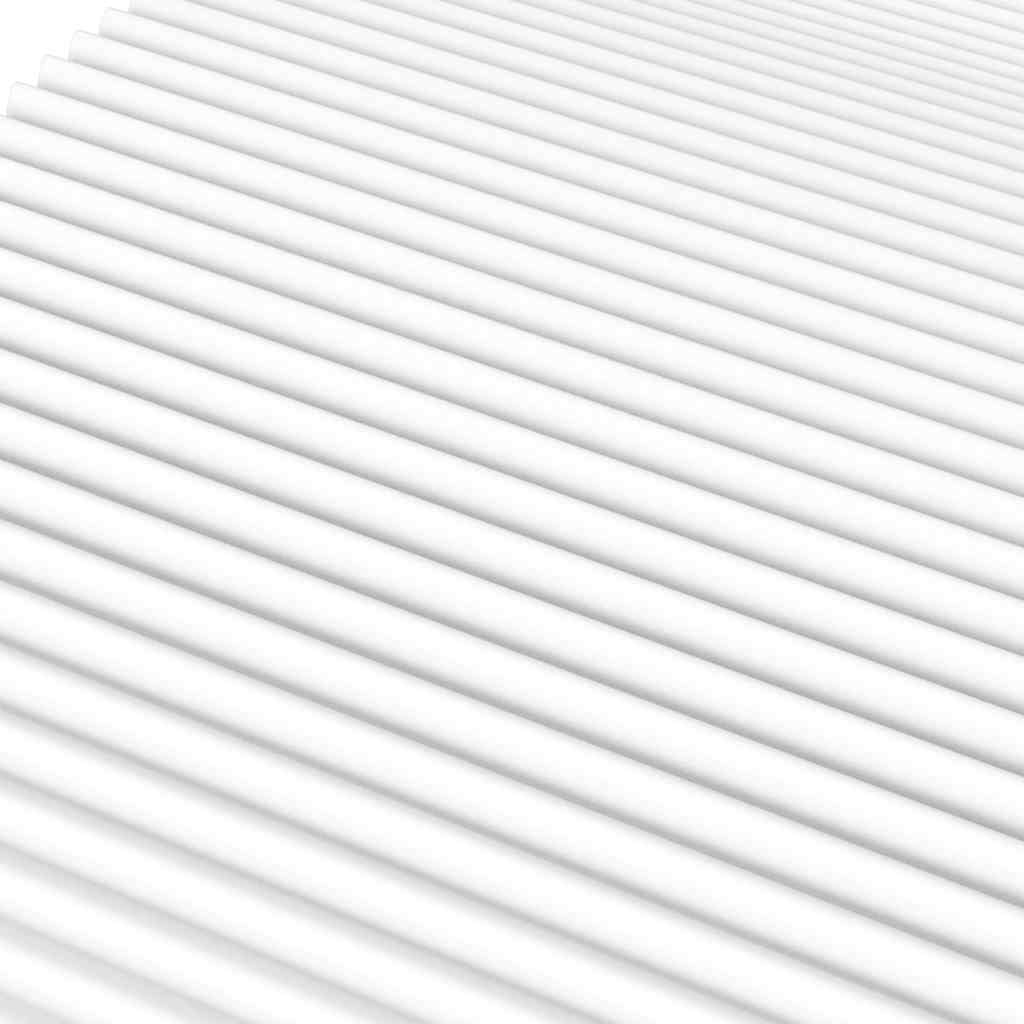 Fehér h2/h3 keménységű habmatrac 120 x 220 cm