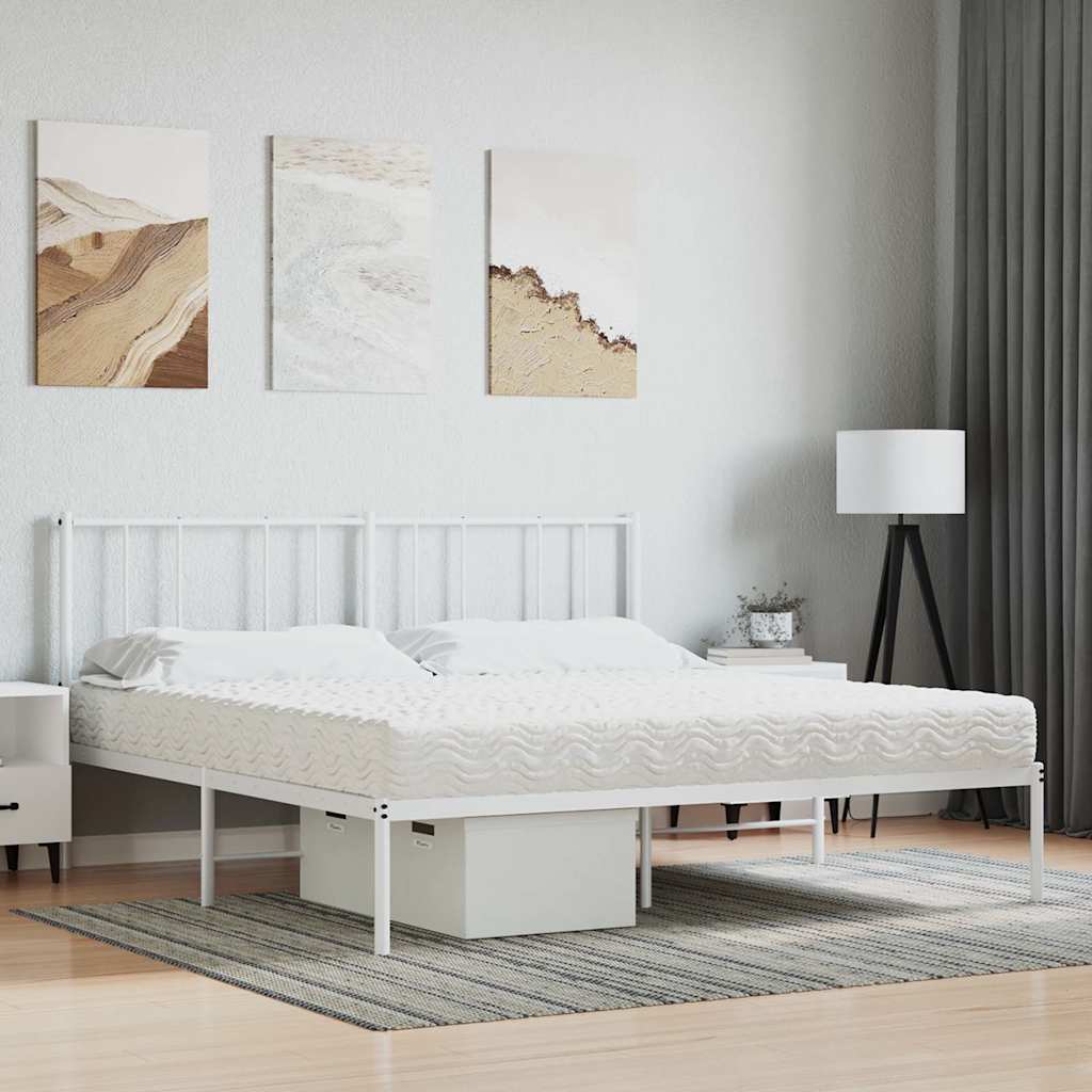 Fehér h2/h3 keménységű habmatrac 200 x 220 cm