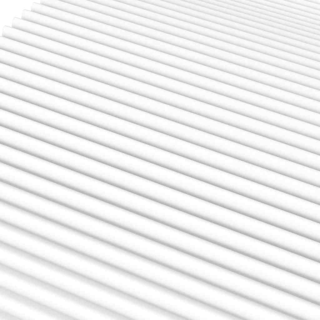 Fehér h2/h3 keménységű habmatrac 200 x 220 cm