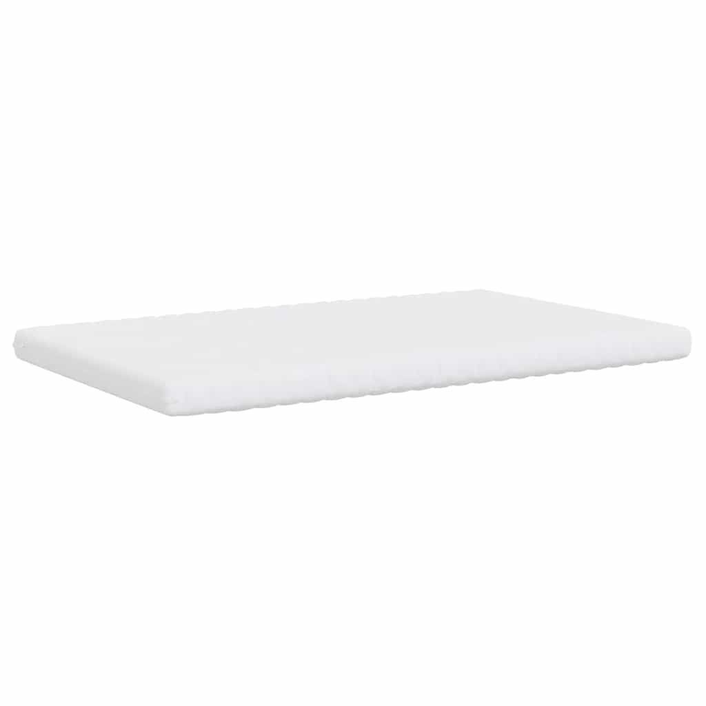 Fehér 7 zónás 20 ild keménységű habmatrac 120 x 210 cm