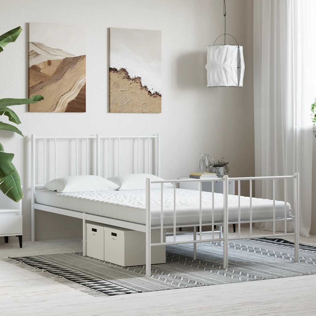 Fehér 7 zónás 20 ild keménységű habmatrac 120 x 220 cm