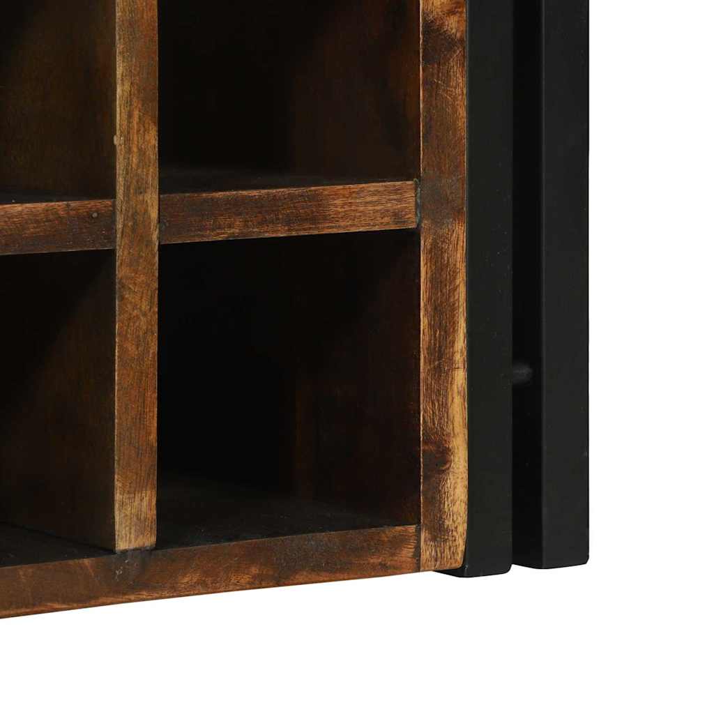 Borágas 2 pcs 46 x 35 x 27,5 cm szilárd újrahasznosított fa