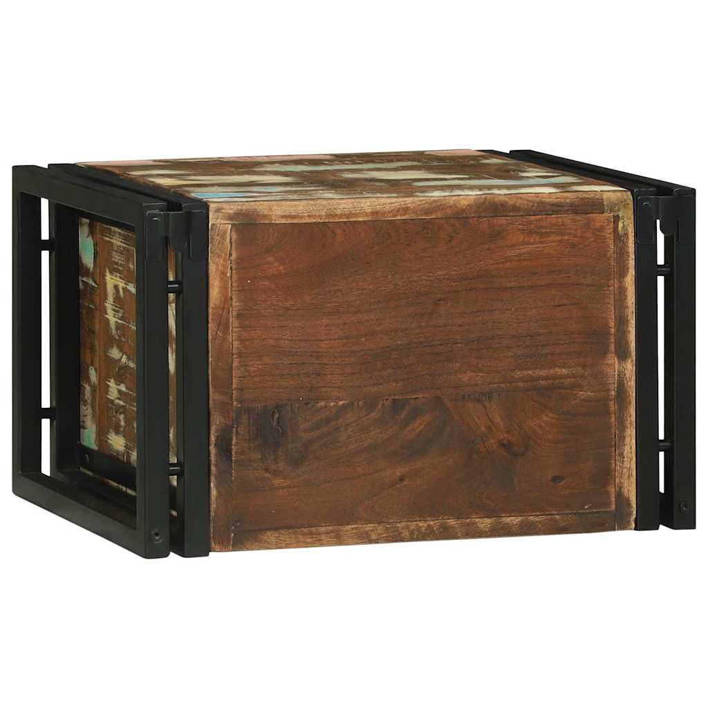 Borágas 2 pcs 46 x 35 x 27,5 cm szilárd újrahasznosított fa