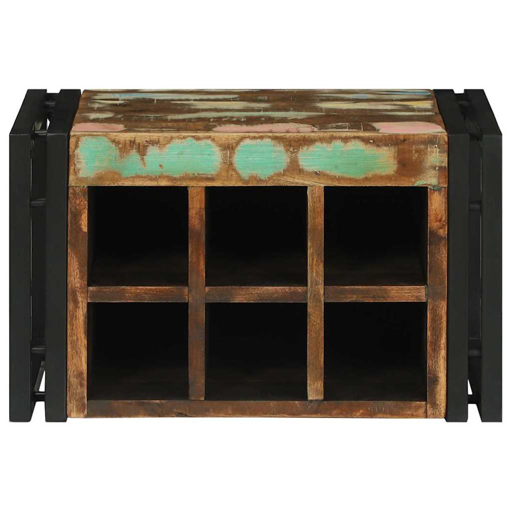 Borágas 2 pcs 46 x 35 x 27,5 cm szilárd újrahasznosított fa