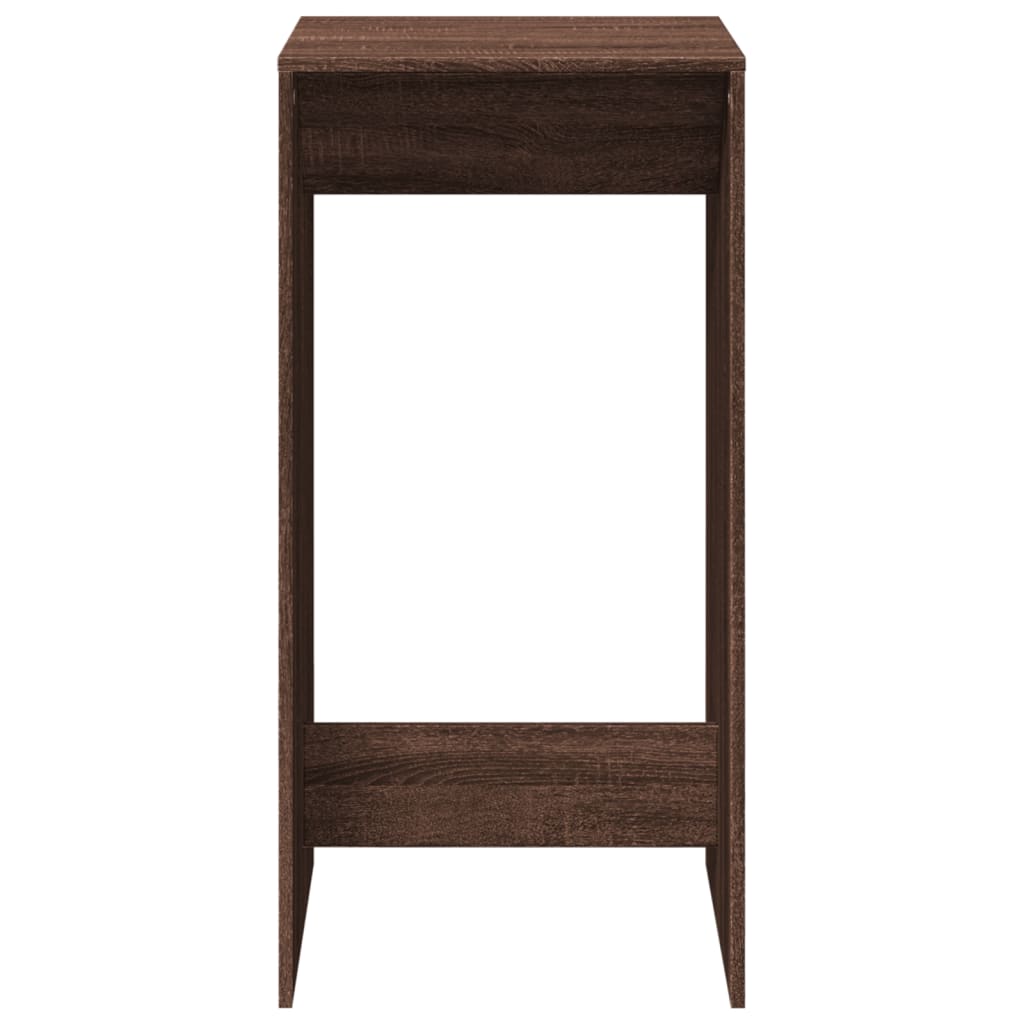 Barna tölgy színű szerelt fa bárasztal 51 x 50 x 103,5 cm Barna tölgy színű szerelt fa bárasztal 51 x 50 x 103,5 cm
